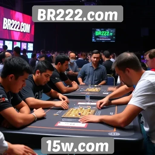 Eventos e torneios no BR222.com atraem grandes participantes