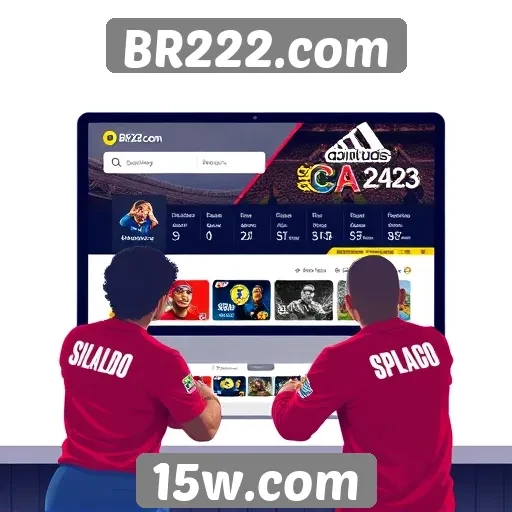Plataforma BR222.com se destaca pela interface amigável
